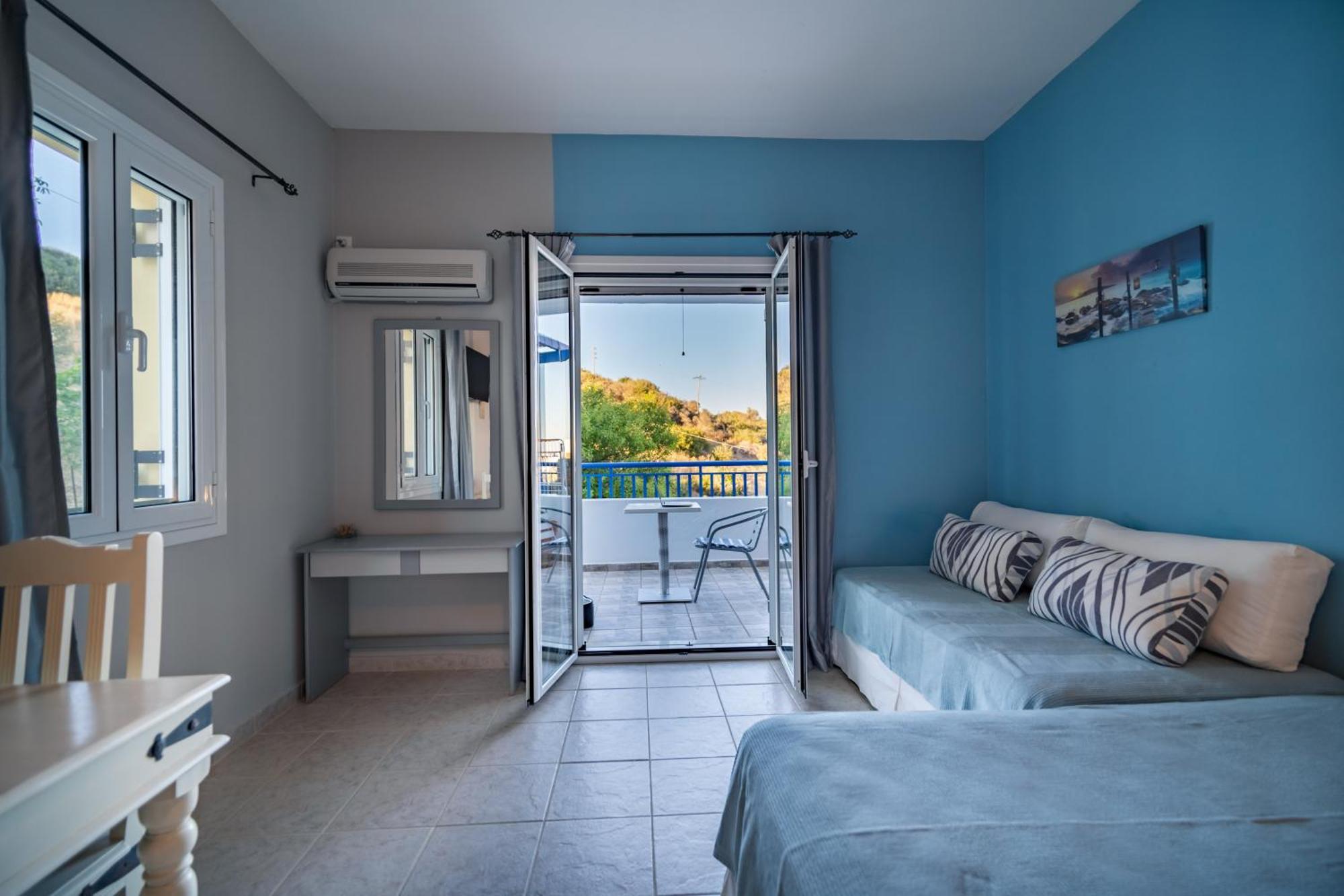 Philyra Appartments Agia Pelagia  Rum bild