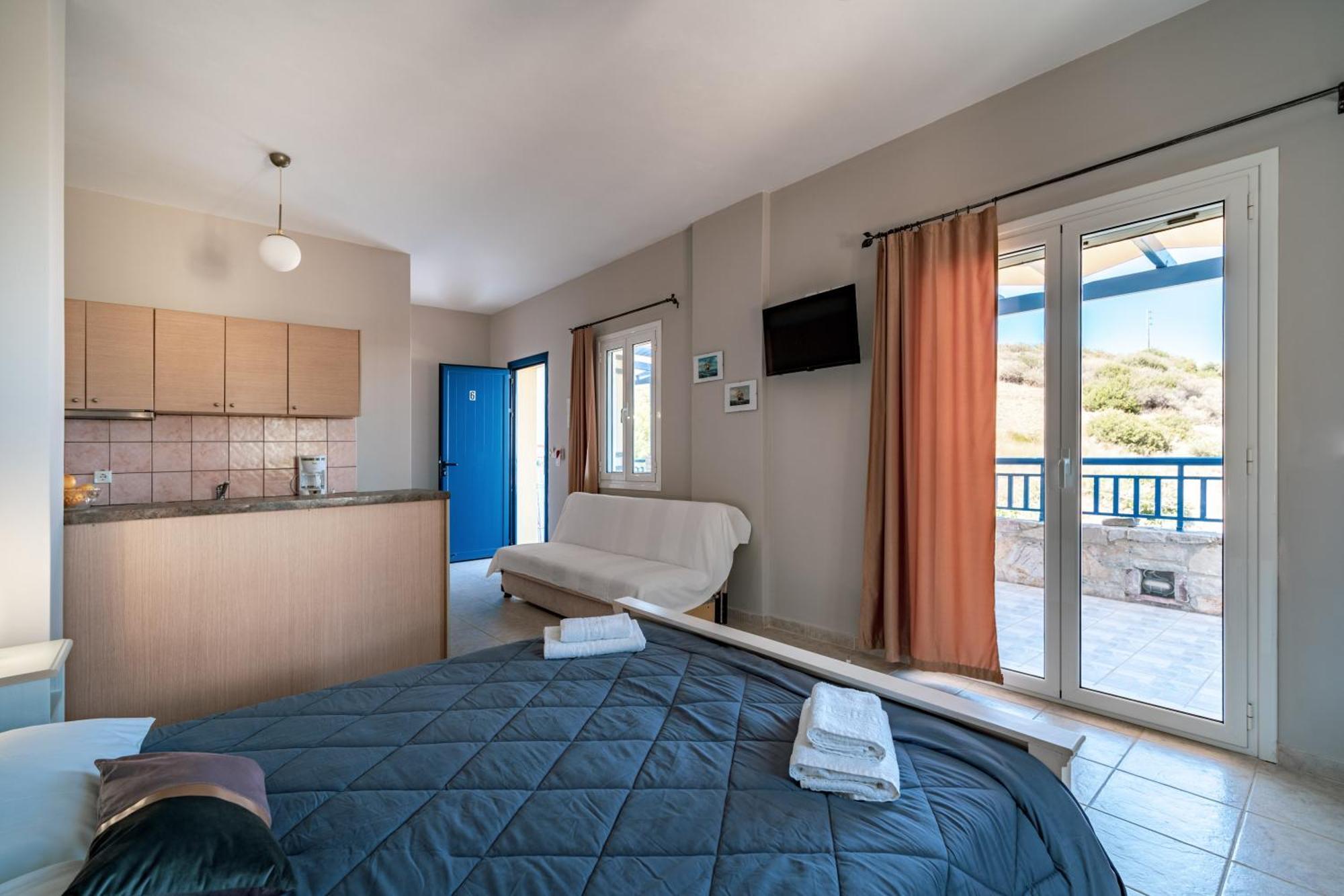Philyra Appartments Agia Pelagia  Rum bild